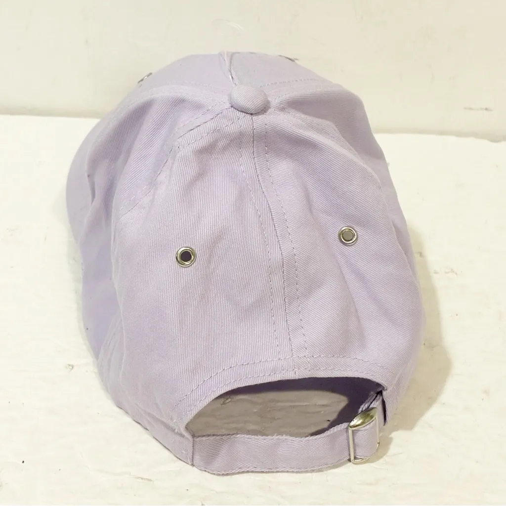 Juicy by Juicy Couture - Purple Embroidered Logo Baseball Cap One Size - Image 3