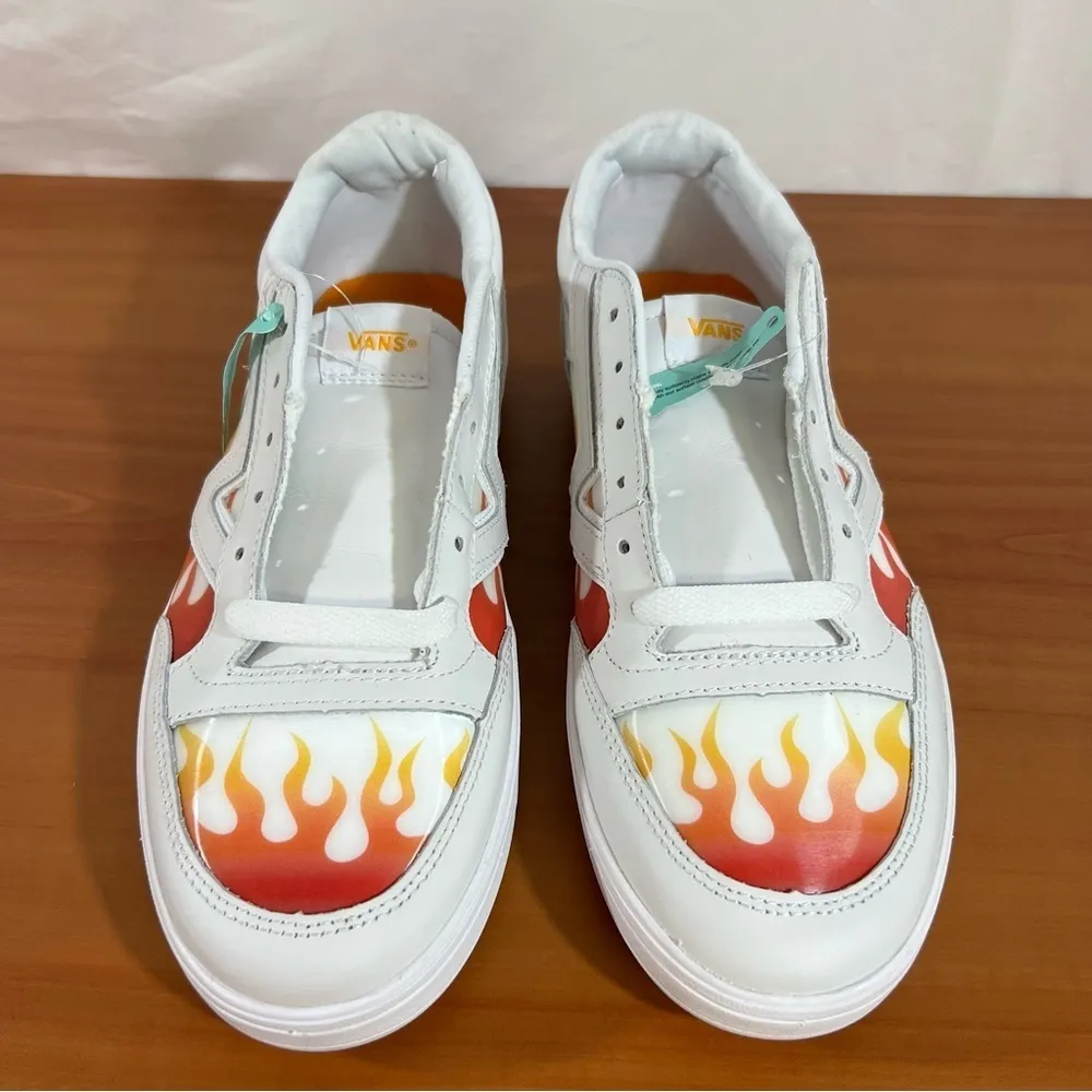 Vans Lowland Comfycush Flames Unisex Shoe Size 9 Men’s or 10.5 Women’s #257 - Image 2