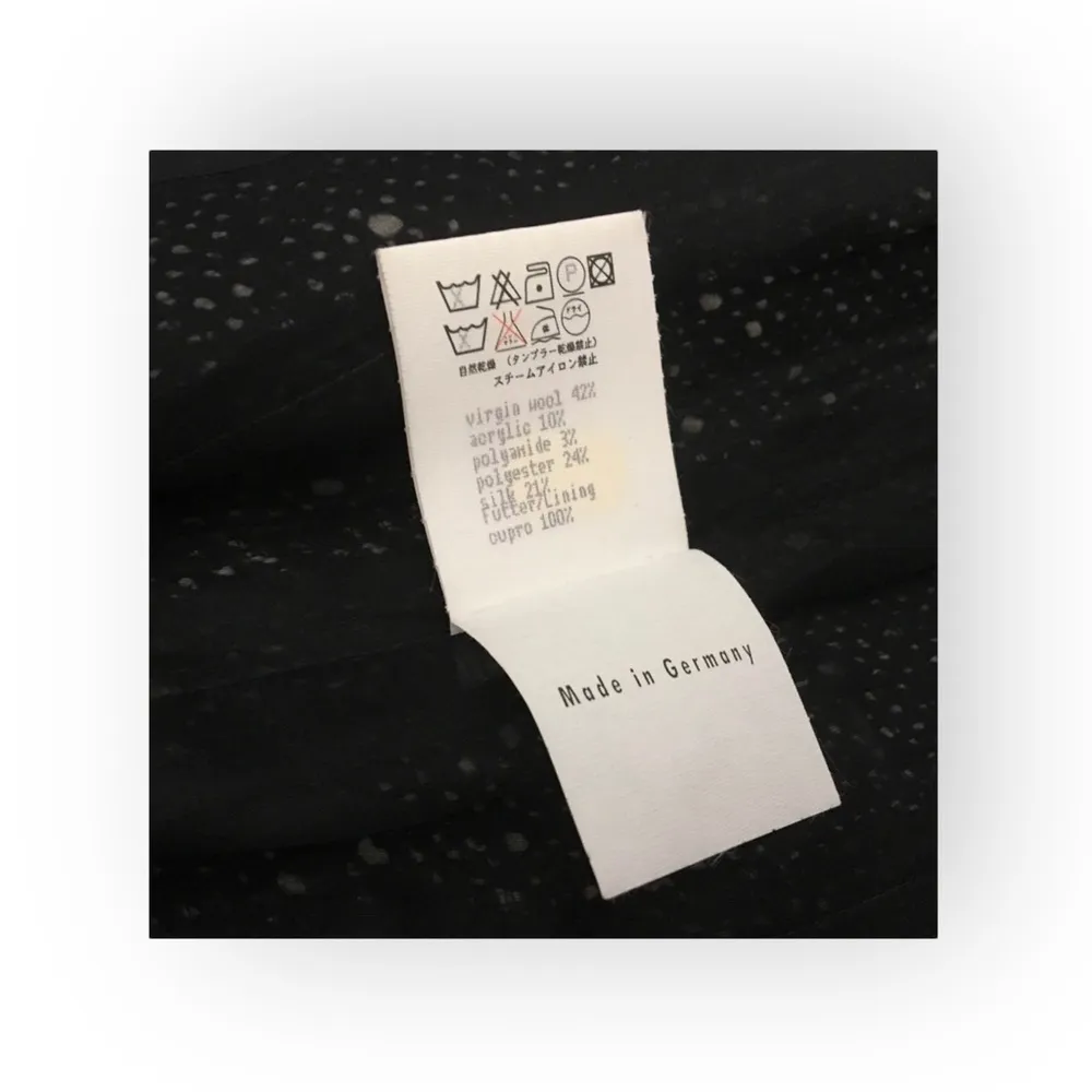 new Rena Lange ā Boucle Jacket + Tulip Skirt Suit ā Grosgrain Ribbon Bow ā 6 ā Black - Image 8