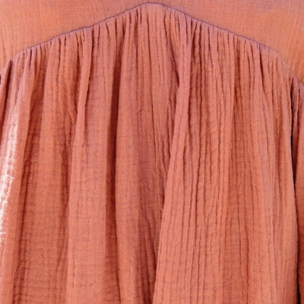 OATLAND COTTON POCKETED BABYDOLL DRESS - ROSE - Image 4