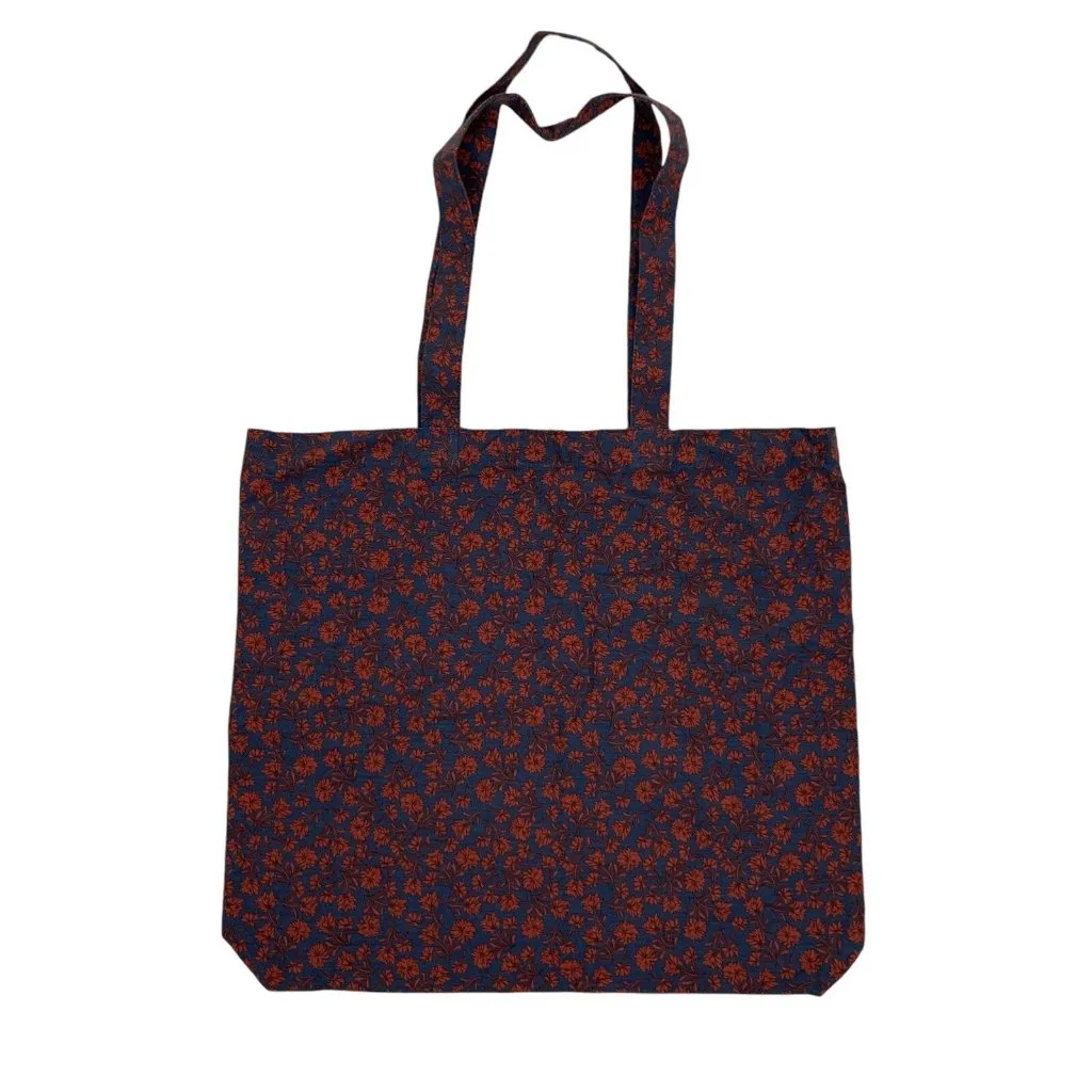 Fair Harbor Tote‎ Bag 16x17 Navy Blue Eco Friendly Casual Travel Beach - Image 3