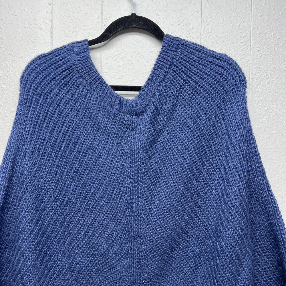 Vertigo Ribbed Balloon Sweater Womens Small Lightweight Warm Cozy Long Length - Image 7