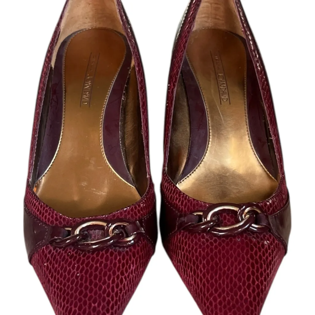 Circa Joan & David 'Sartada' burgundy heel 10M - Image 8