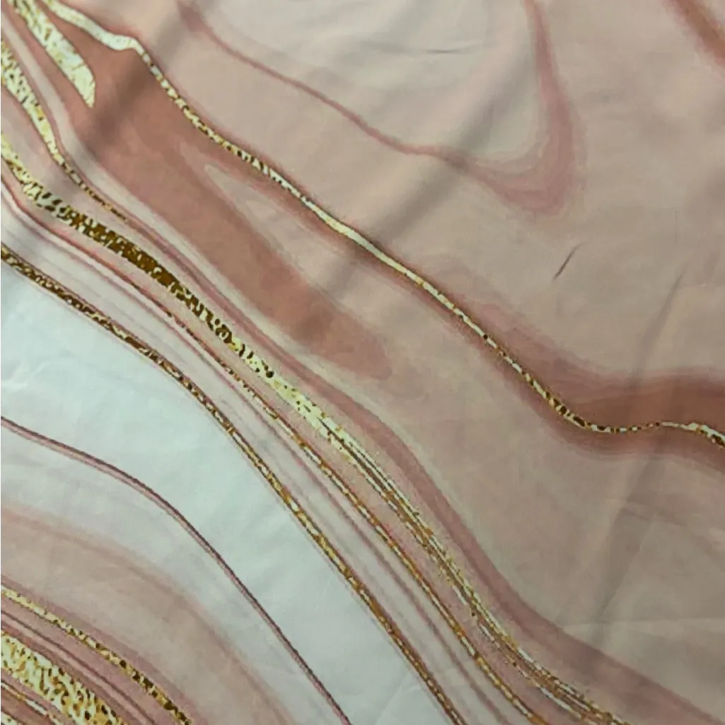 Pink Swirl Dress Size large NWT - Image 3