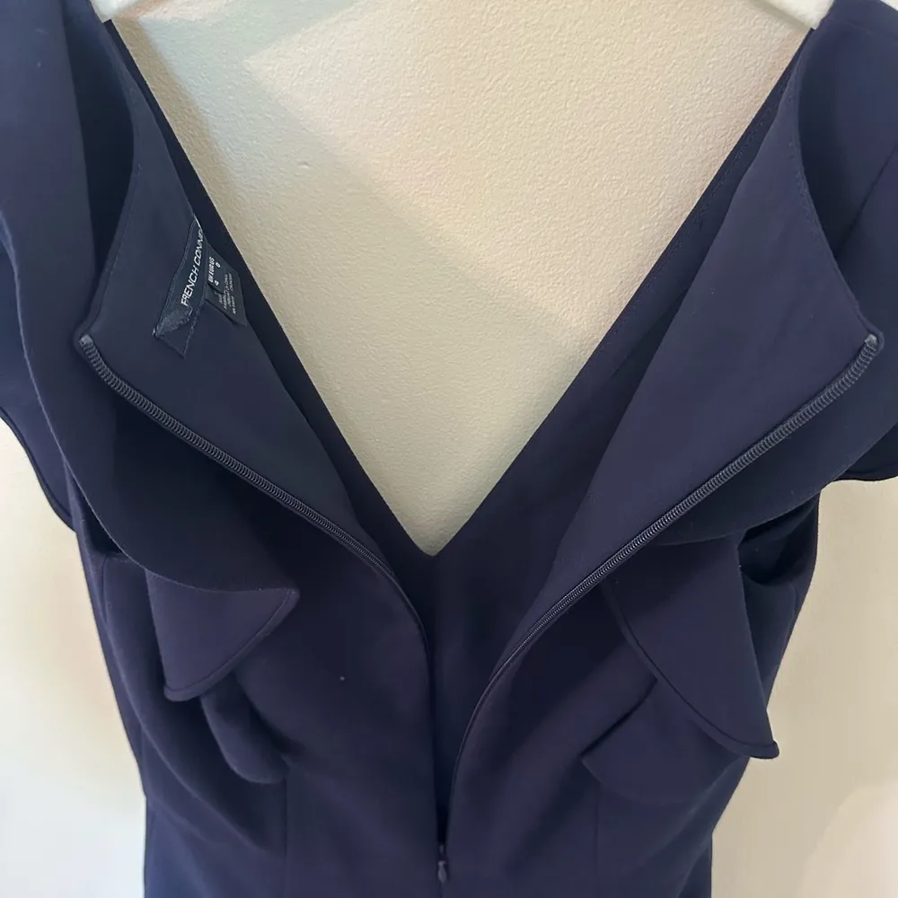 French Connection Blue A-line Mini Dress - Image 7