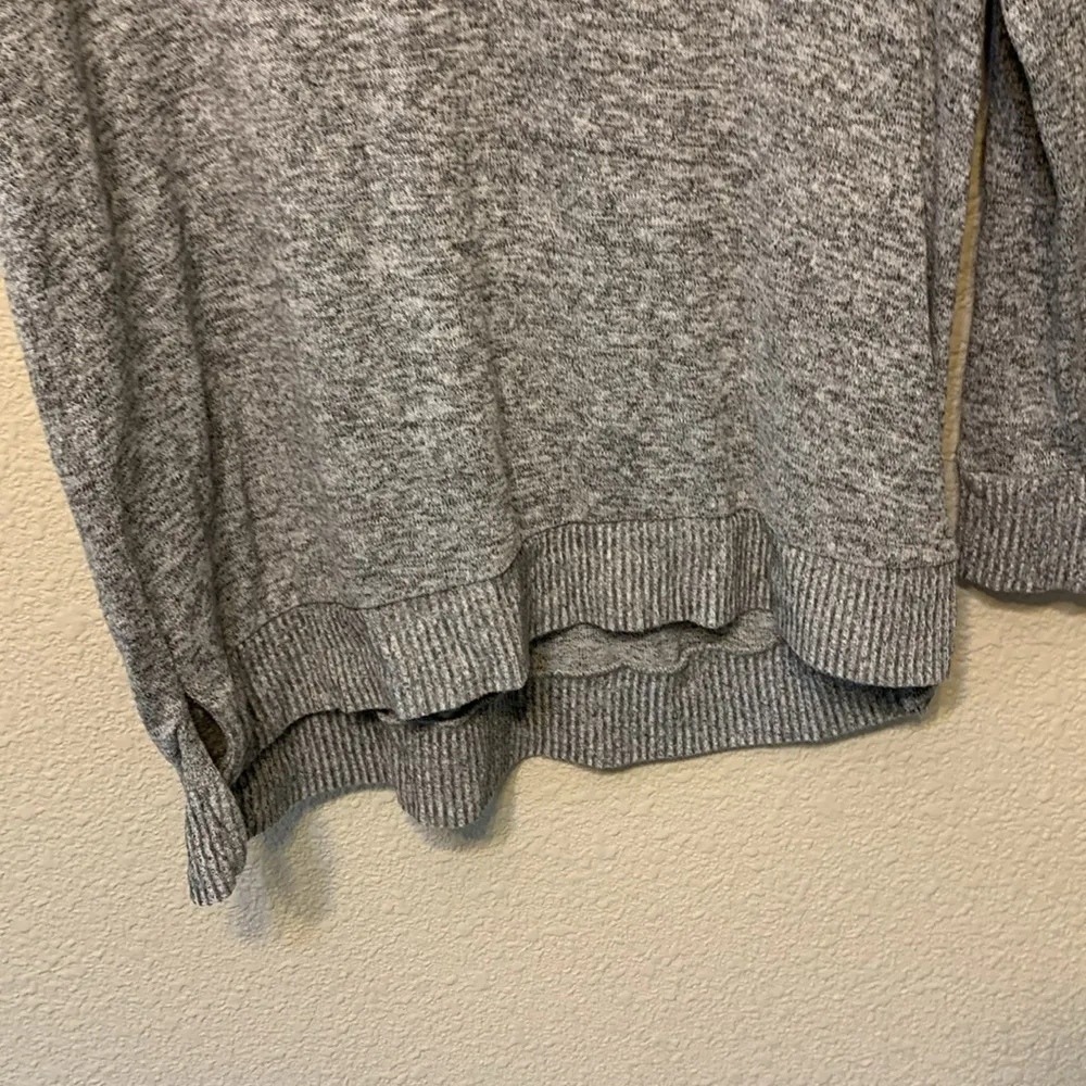 Grey Saturday Sunday sweater sz S casual comfy cozy lightweight fall preppy Gray - Image 6