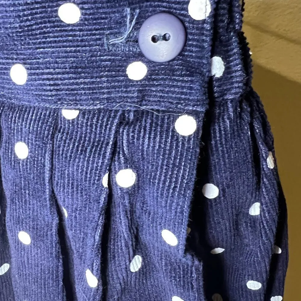 The Eagle’s Eye Women's Vintage Corduroy Skirt Size S Blue - Image 3