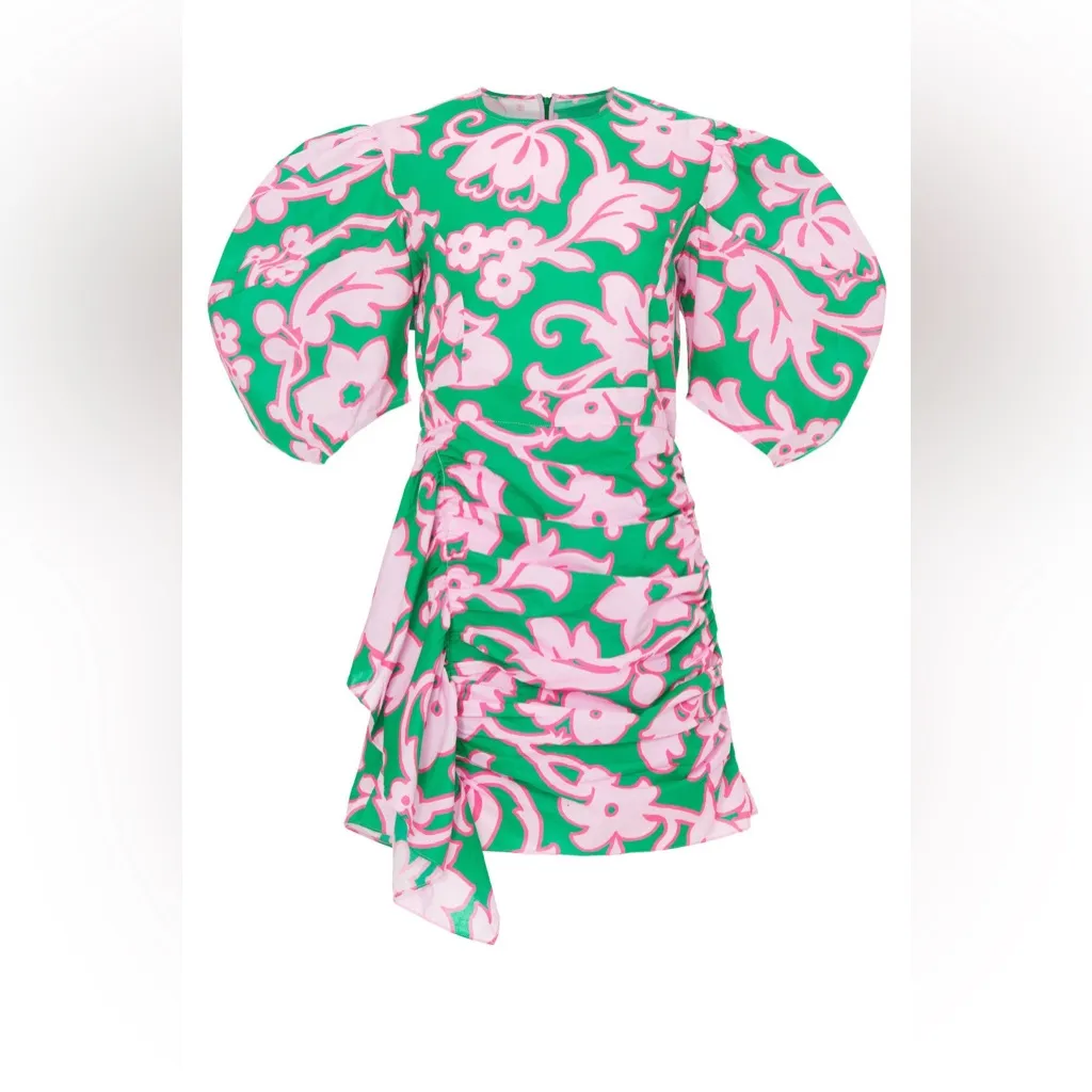 Rhode Floral Pia Dress Size L - Image 9