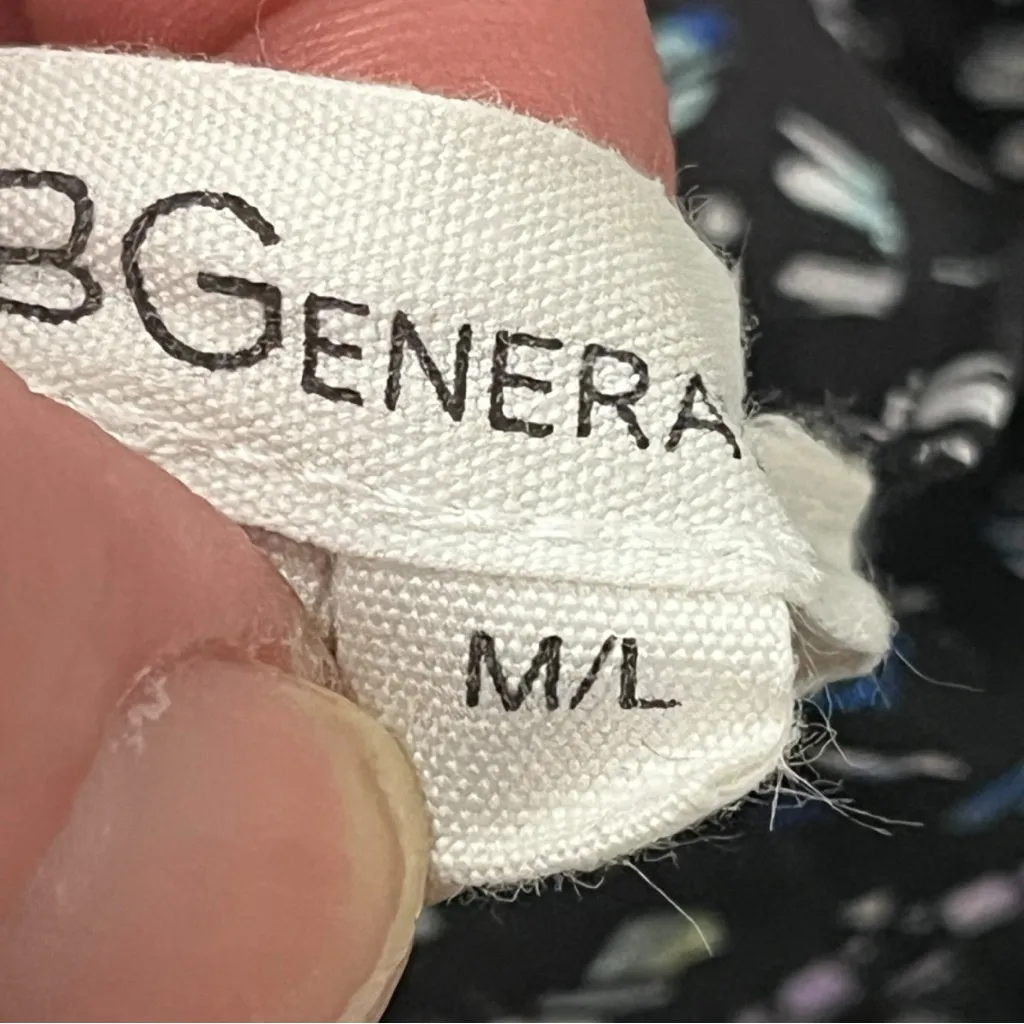 BCBGeneration Multicolor Geometric Patterned Kimono Size M/L‎ Grunge Fairycore - Image 7