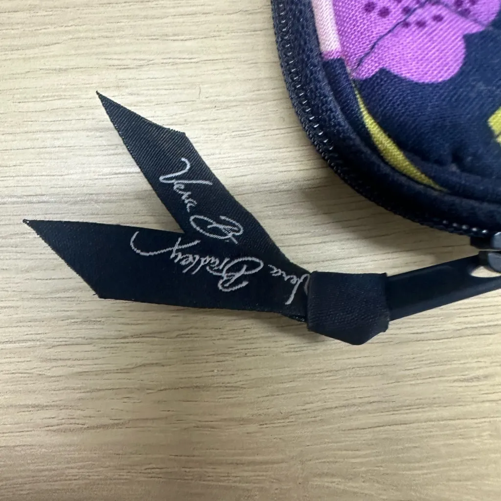 Purple Vera Bradley Ipad / E Reader Case Birds Flowers Navy Blue 9 x 7 EUC - Image 6