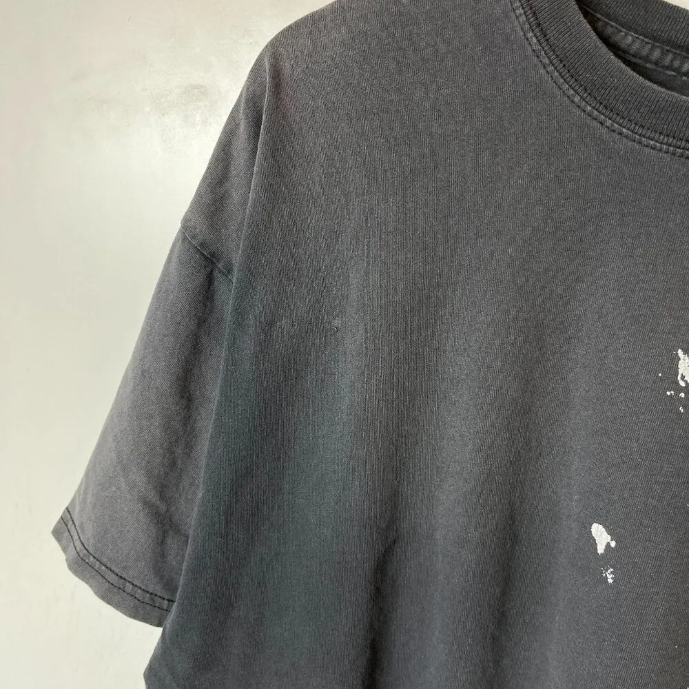 Distressed US Marines T Shirt Vintage Y2K Gray XXL 2XL Gargoyle Graphic Tee Size undefined - Image 9