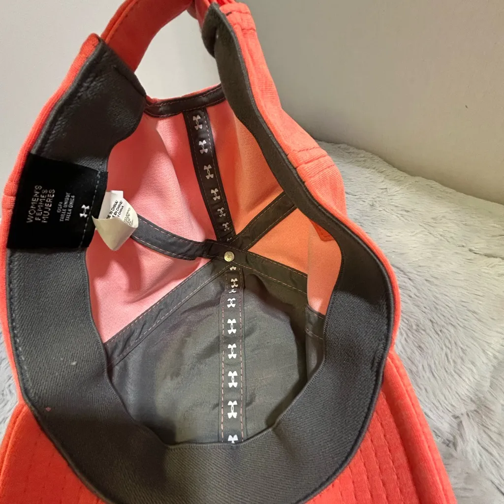 Under Armour  Vibrant Orange Cap - Image 7