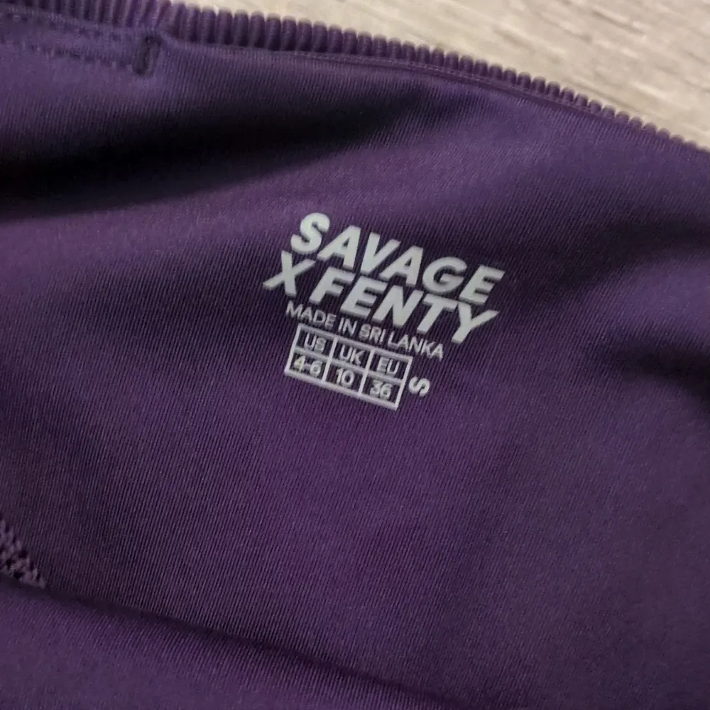 Savage X Fenty by Rihanna purple leggings size small - Image 3