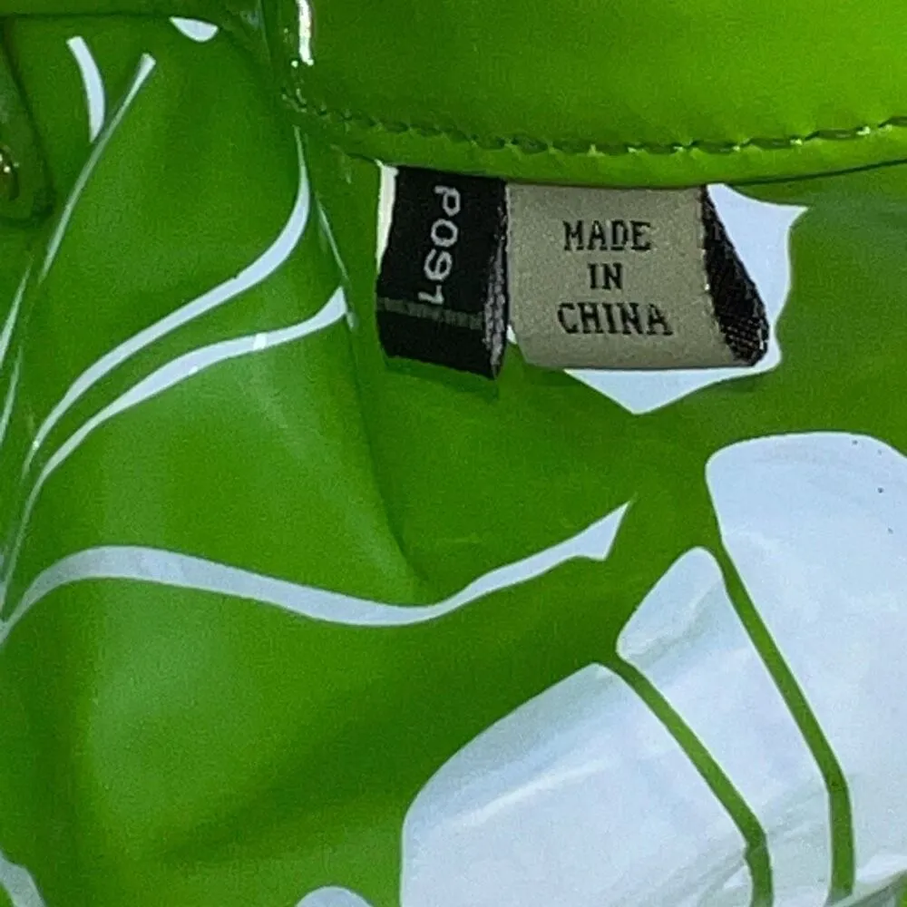 Kate Spade Kei Bloomington Clear Apple Top Handle Clutch Bag - Image 7