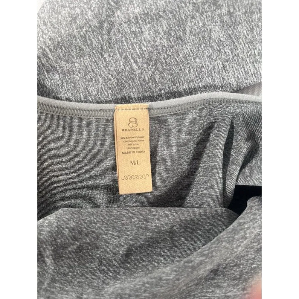 Shapellx Dress Womens M/L Gray Stretch Slimming Compression Pull On Sleeveless Size M - Image 3