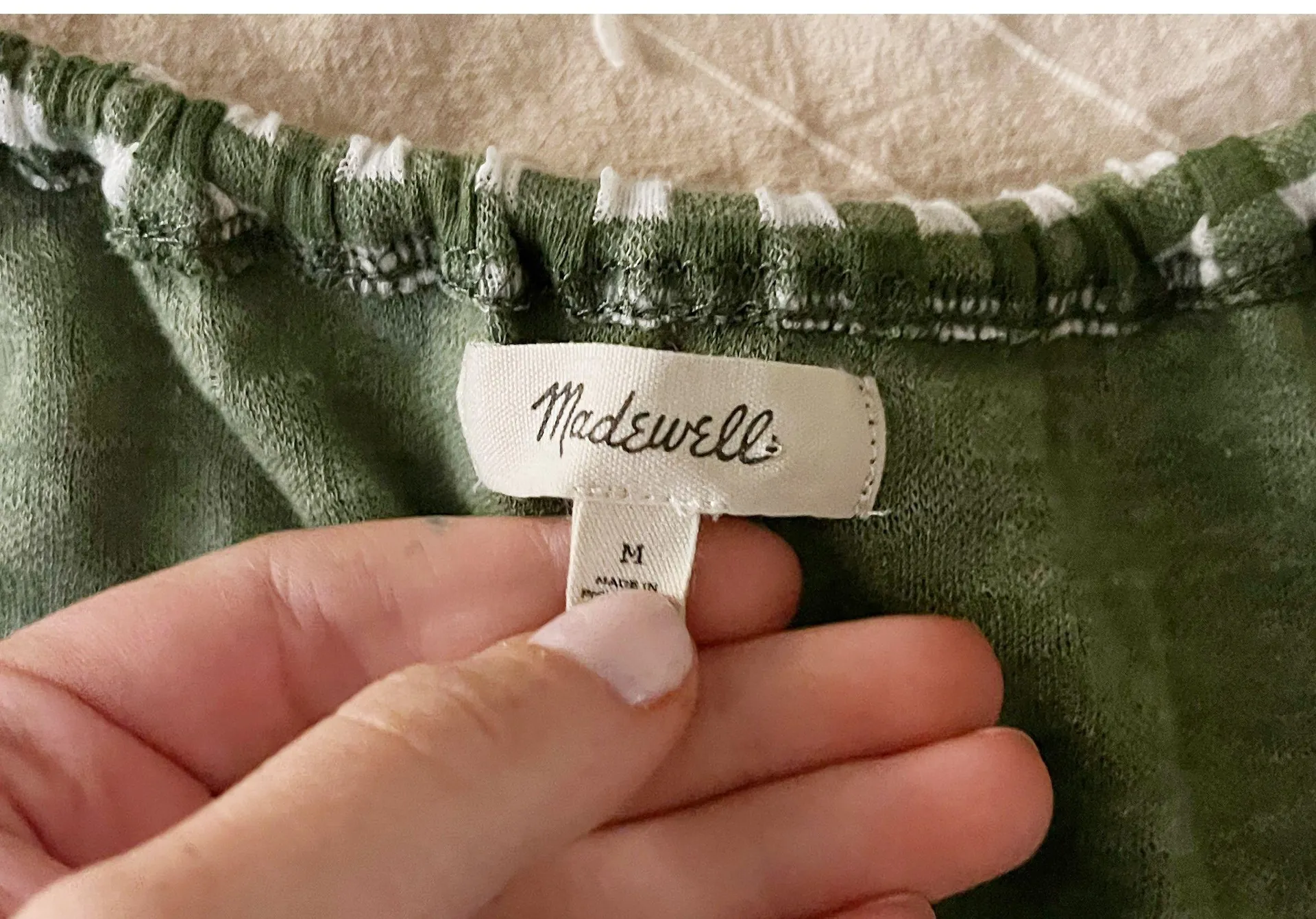 Madewell Gingham Check Dress - Image 5