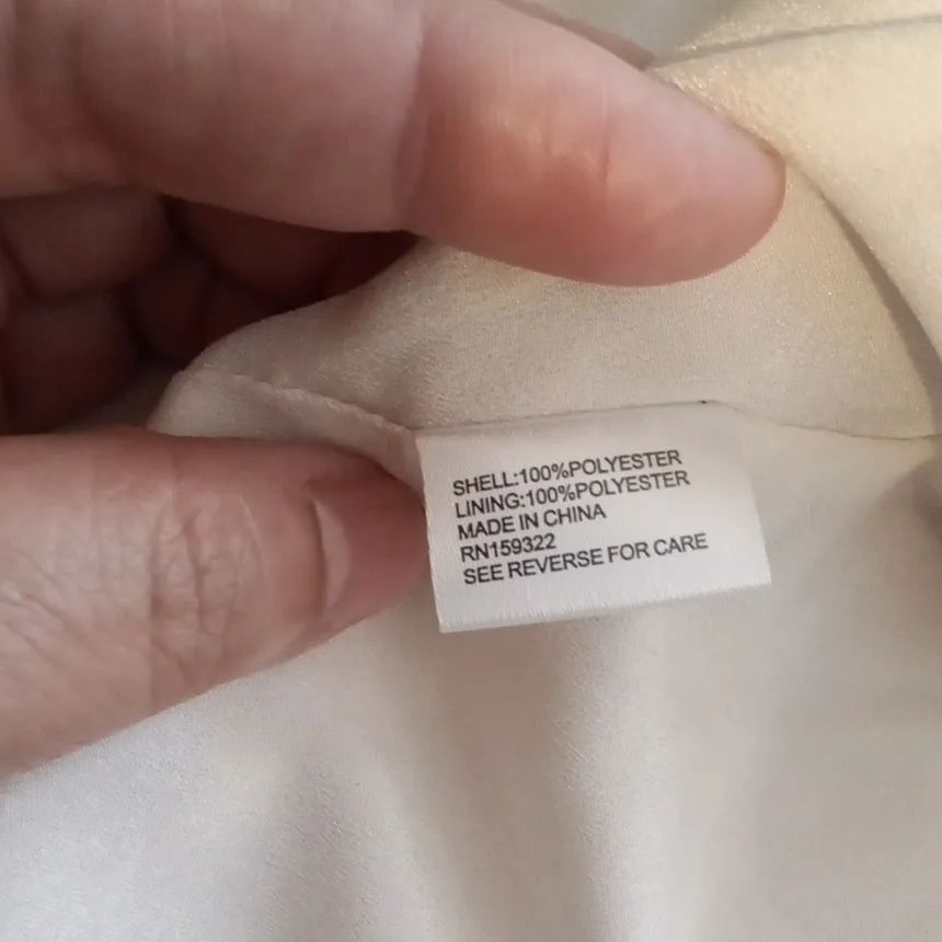 Evereve Sleeveless Blazer Vest Coquette Ballet Chic Blush Nude Womens M - Image 6