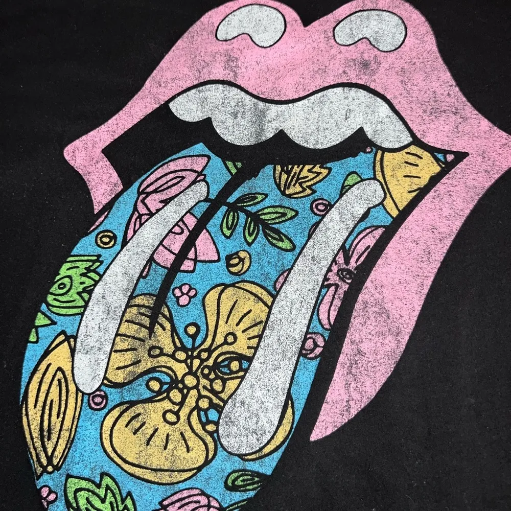 Black Rolling Stones tee - Image 2