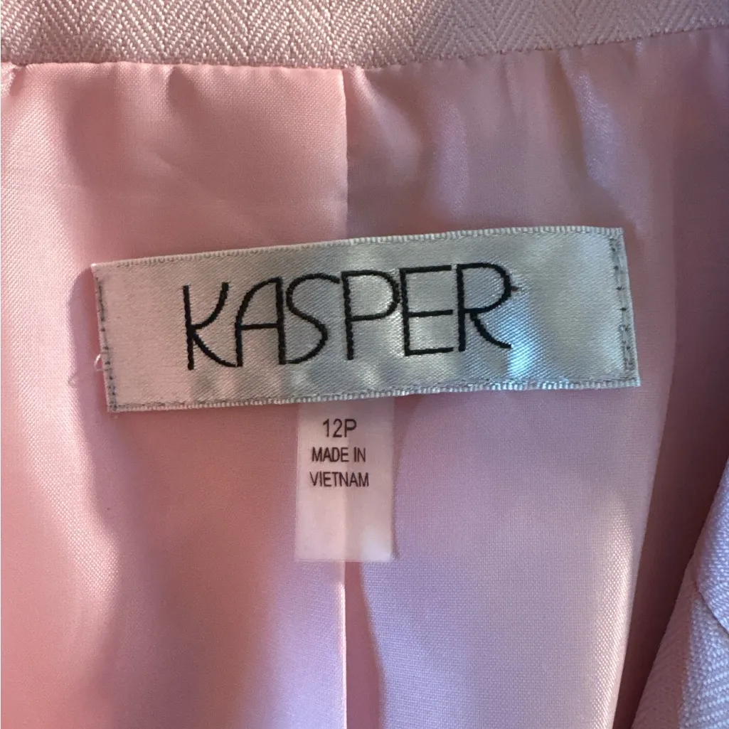 Kasper‎ Soft Pink Women's Blazer - Image 5