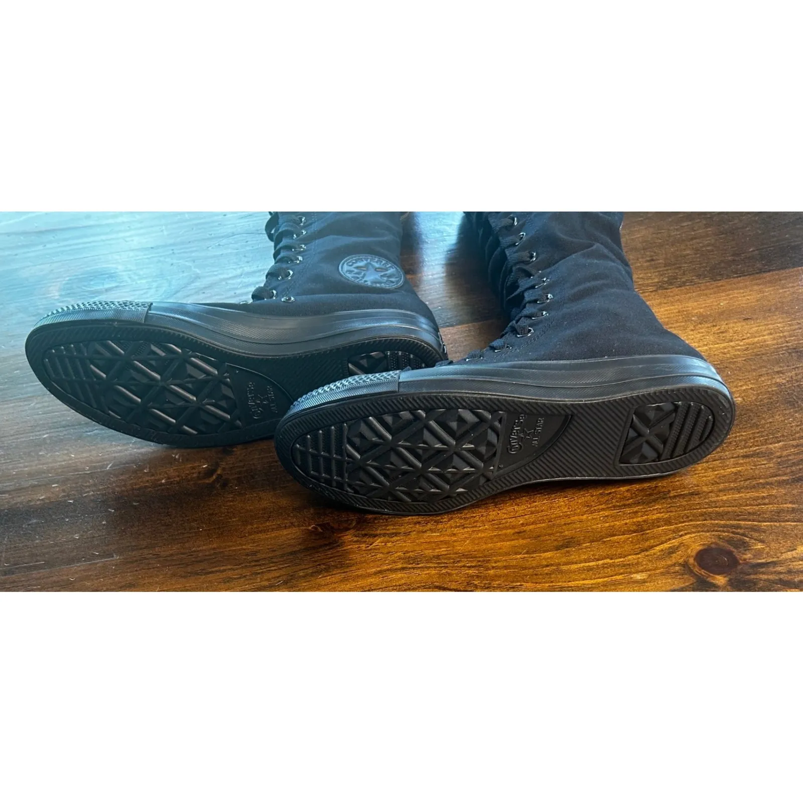 Converse All Star Chuck Taylor Tall Lace Up Back Zip‎ Tall Boots Shoes Sneakers - Image 11