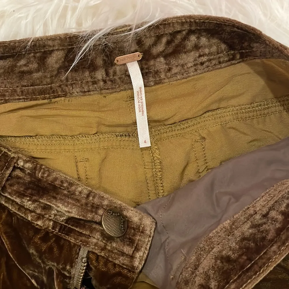 Free People Velvet Shorts - Image 3