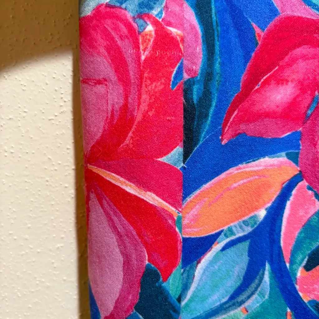 Show Me Your Mumu Eden Midi Dress Hibiscus Punch Tropical Floral - Image 16