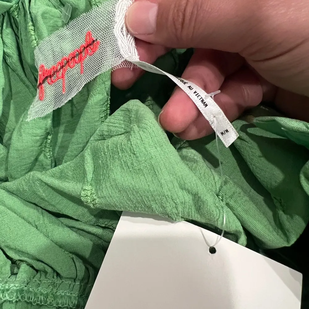 NWT Free People Primmy midi dress greengage Medium - Image 10