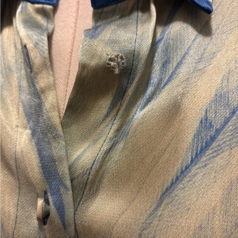 Alexis aqua l/s dress size S - Image 2