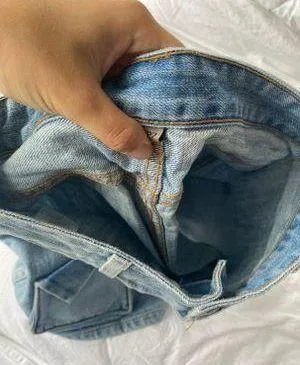 NEVER WORK  jean Skirt - Image 3