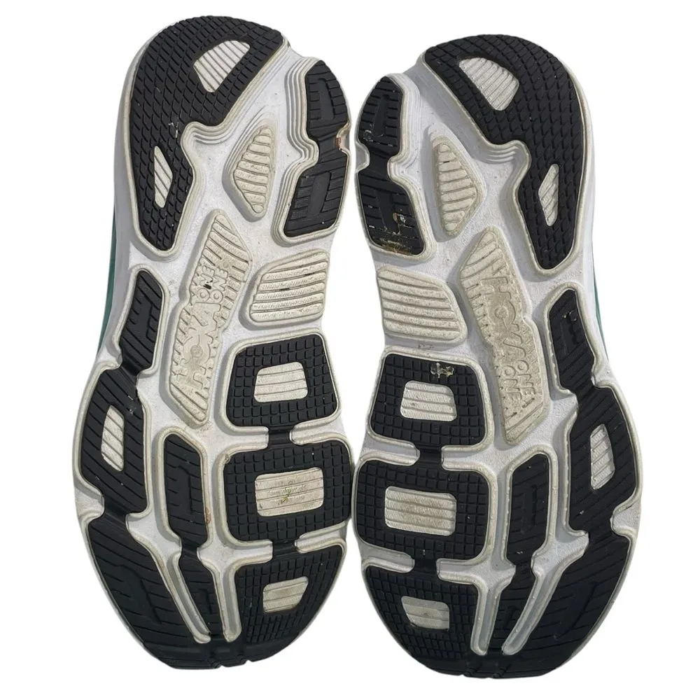 Hoka One One Women's Bondi 6 Teal‎ and Pink Size 7.5 1019270 Blue - Image 5