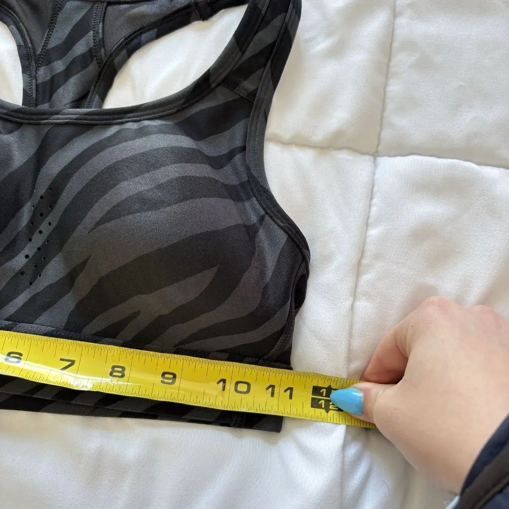 Avia Racerback Sports Bra Black Padded Womens Size XS Activewear Gym Yoga - Image 2