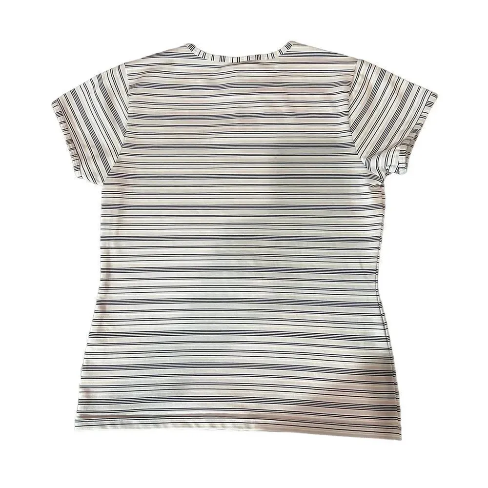 Vintage Nike Short Sleeve Form Fitting Thick Shirt Size Medium - Image 3