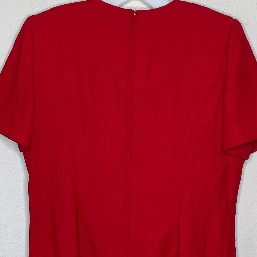 Vintage Studio I Red Dress - Image 6