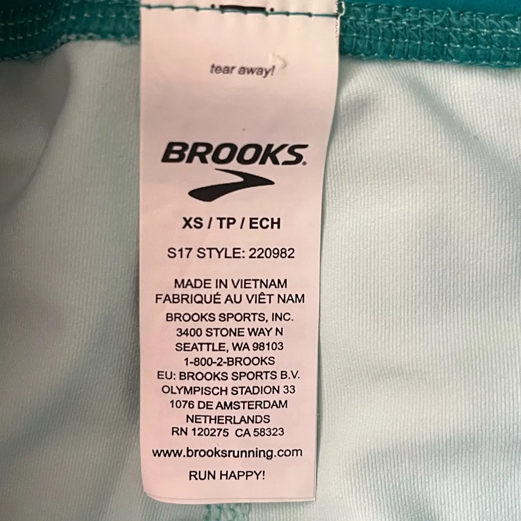 NWT BROOKS Women's Greenlight Capri Tights Size XS - Image 9