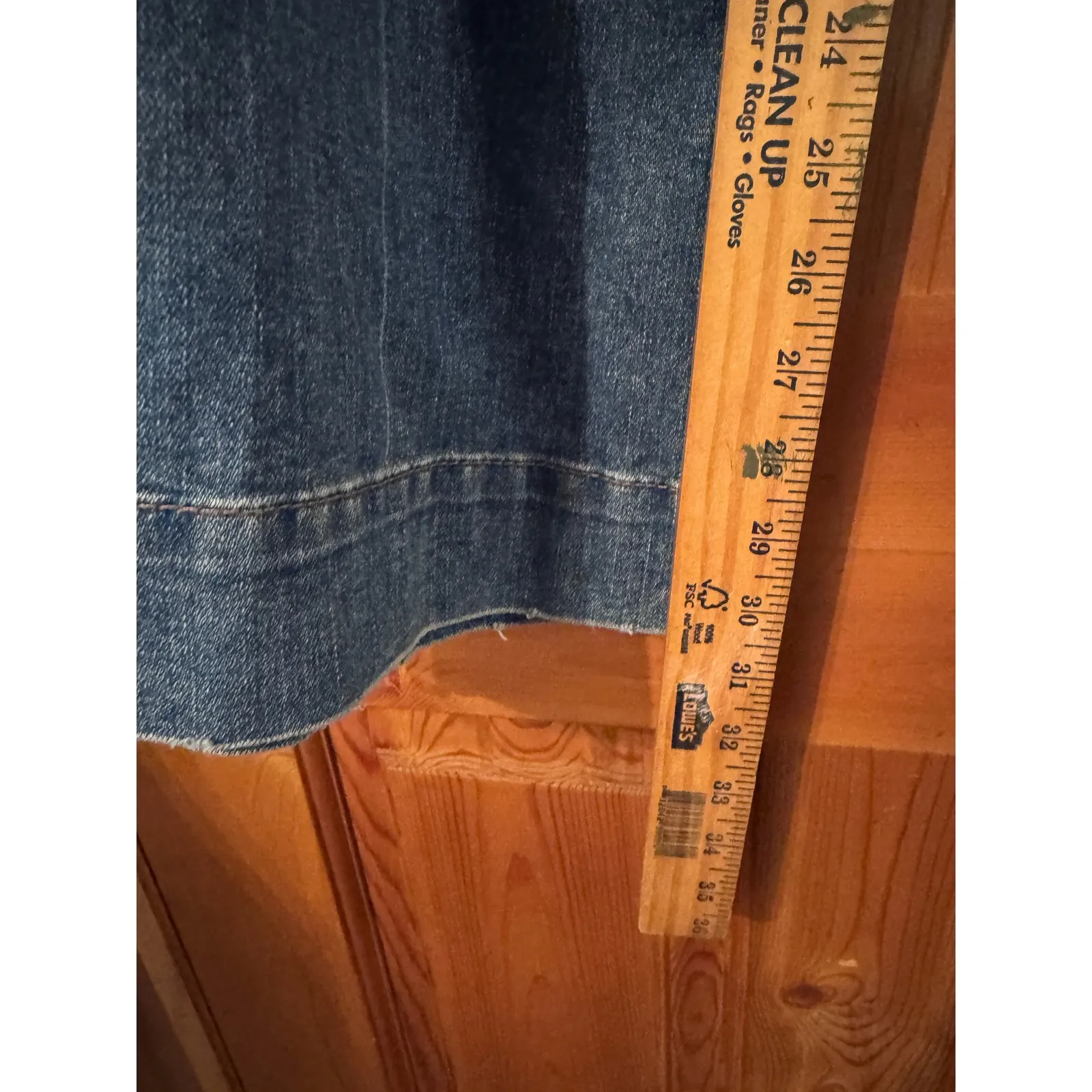 Wrangler Retro High Waisted Flare Jeans Medium Wash Size 31x32 Hi rise trouser - Image 5