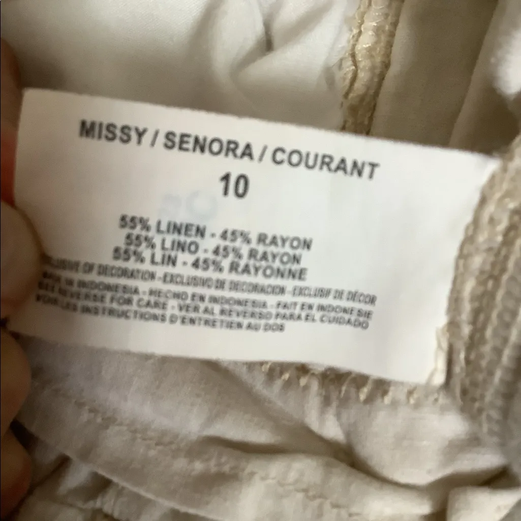 Ladies knee length shorts 🌻 Size L - Image 7