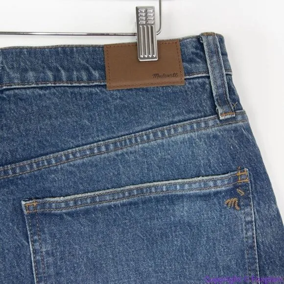 NEW Madewell Petite Balloon Jeans in Corson‎ Wash, 32P - Image 16