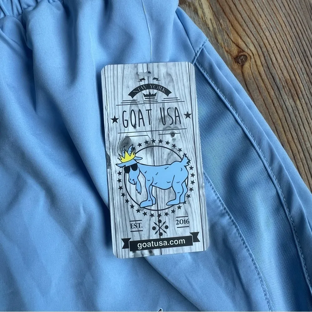 GOAT USA Women's Carolina Blue Athletic Shorts Size L SKU#C24161 Size L - Image 4