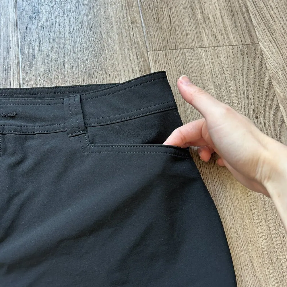 Eddie Bauer Women's Athletic Outdoor Skirt Skort Black Size 12 - Image 4