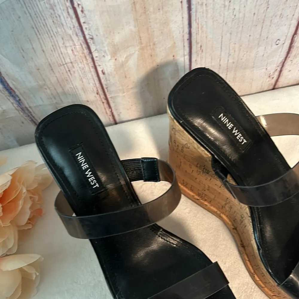 NWOT Nine West Rapps Wedge Sandal - Image 7