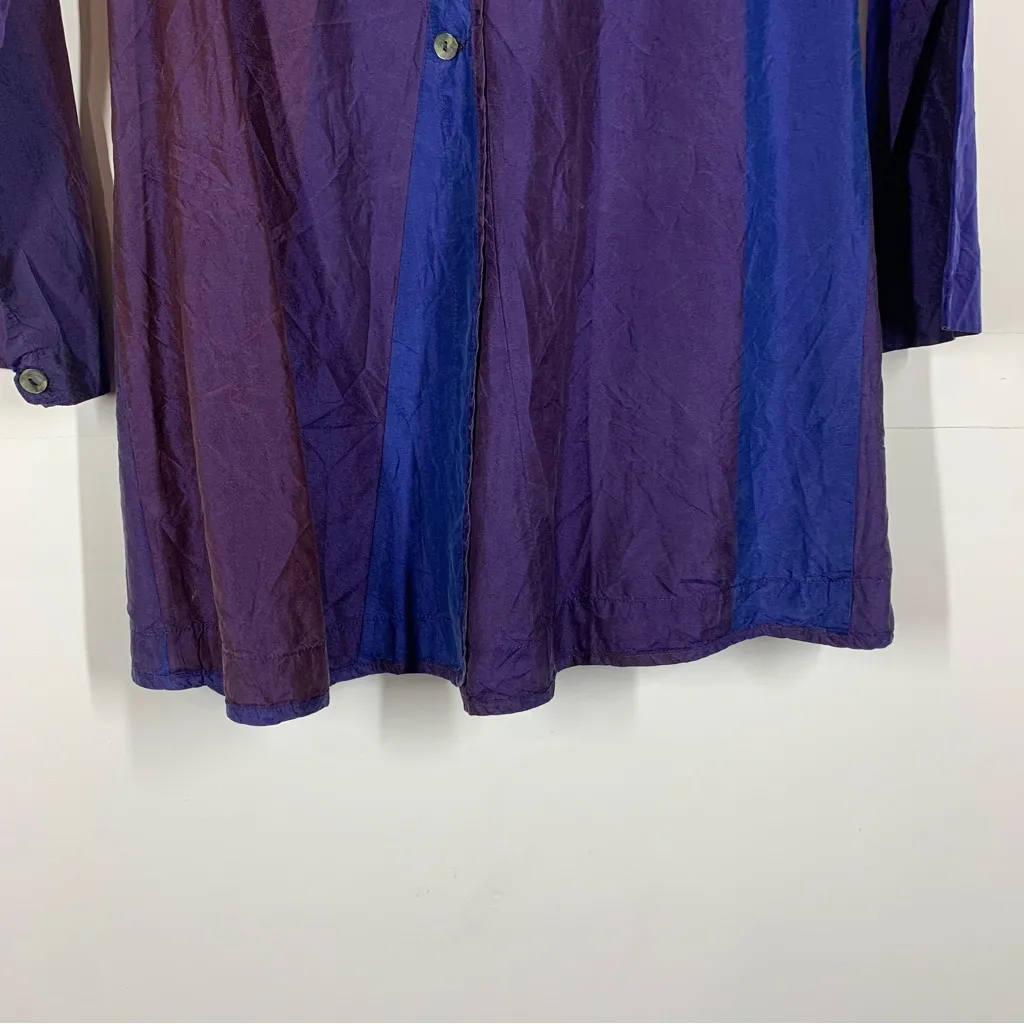 Dosa 100% Silk Size 2 or US Small/Medium Purple - Image 5