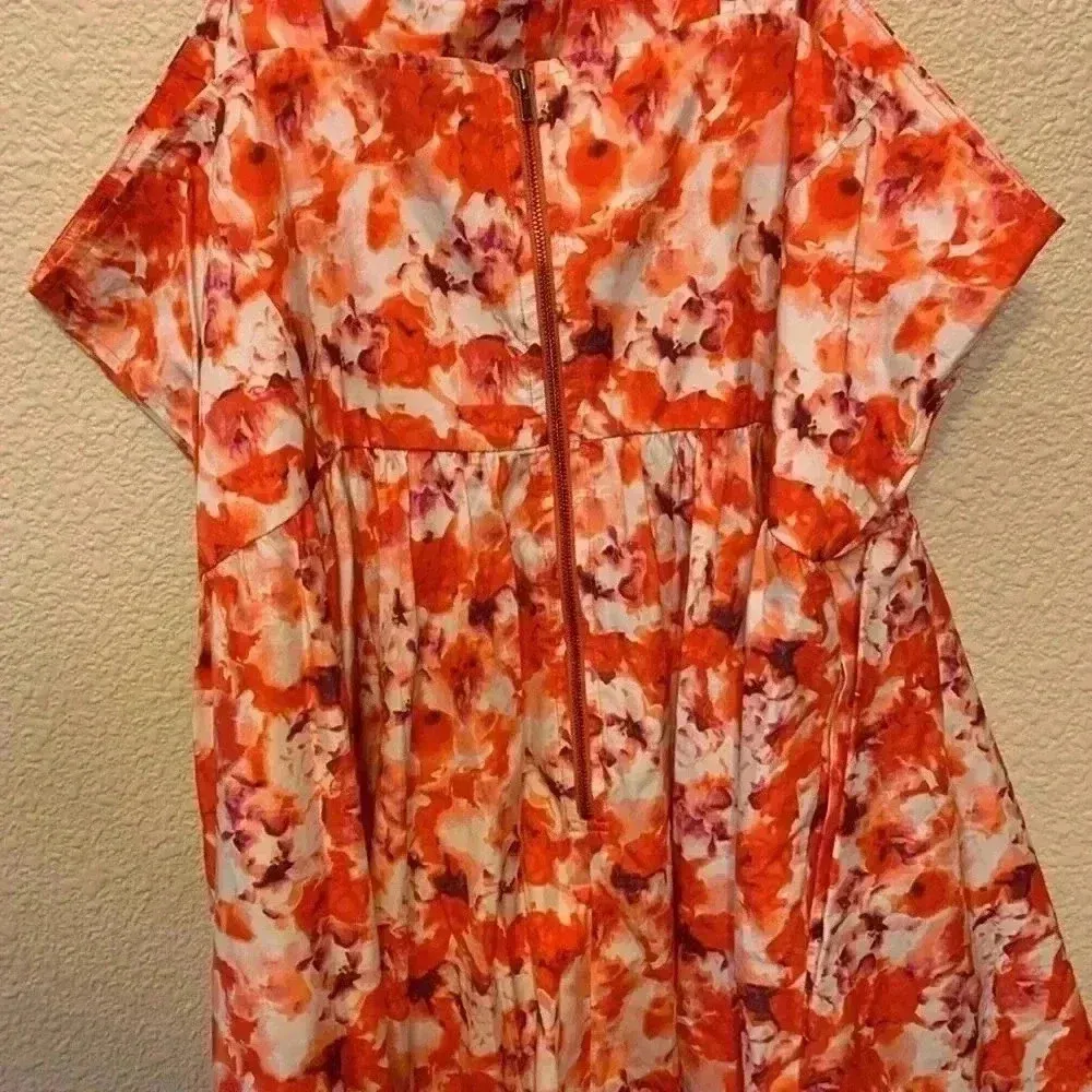 Chelsea 28 floral mini skirt sz 2x plus size summer spring preppy graduation - Image 6