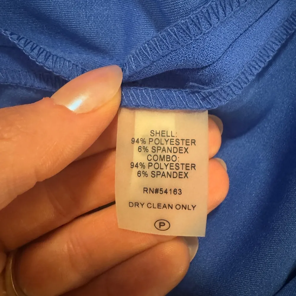 Women’s Tommy Hilfiger Blue Off-Shoulder Dress - Image 4