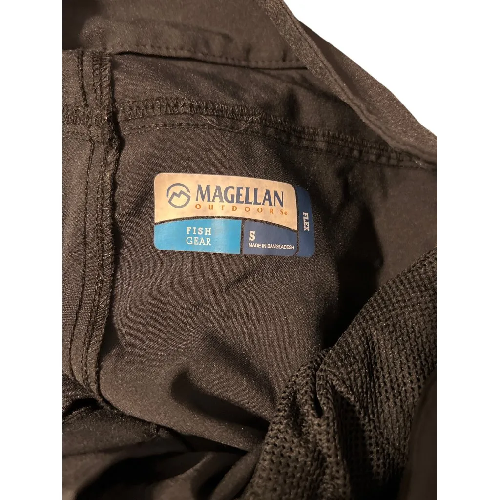 Magellan Outdoors 2 Pair Womens Bottoms Shorts Capris Black Fish Gear Size Small - Image 8