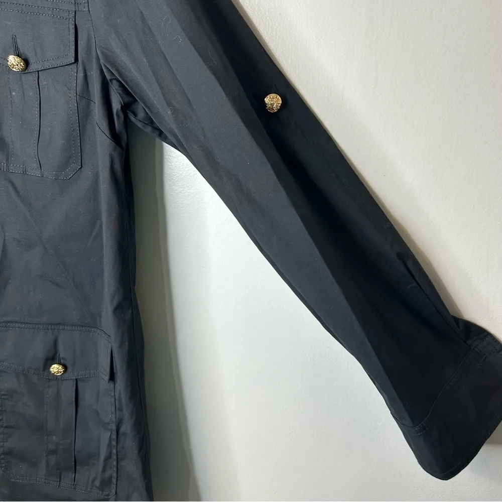 Veronica Beard Saude Cargo Dress in Black Size 10 - Image 9