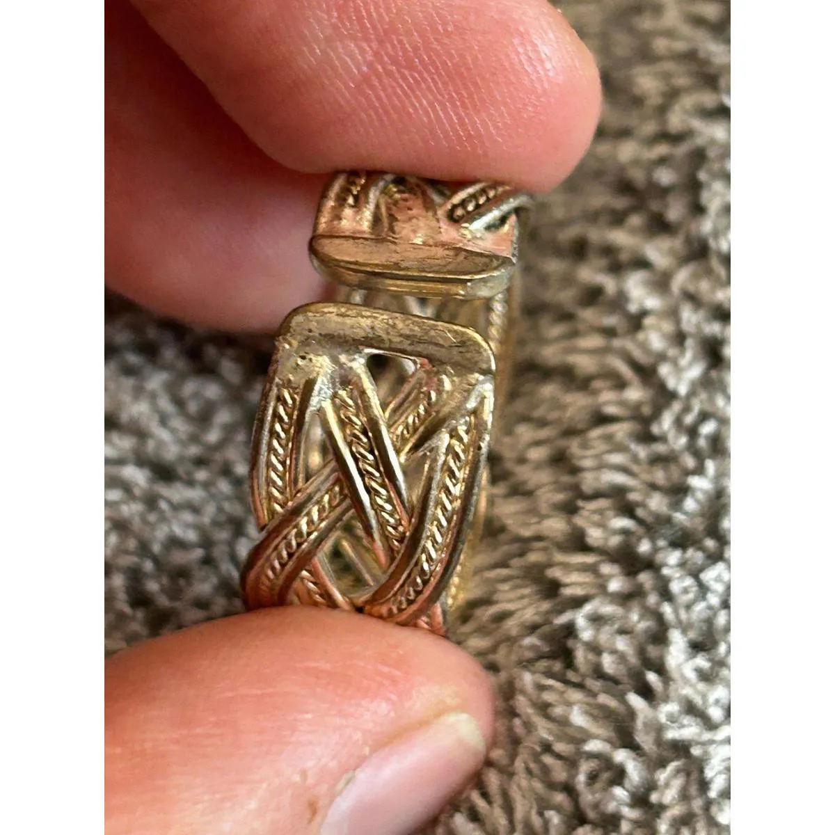 Silver sterling silver 925 s925 ring size 8 - Image 2