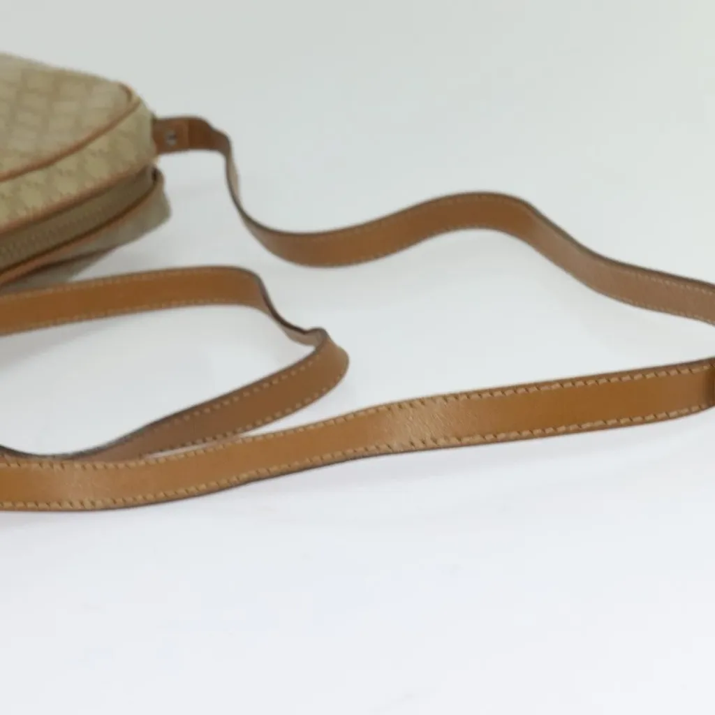 Macadam Canvas Shoulder Bag Beige Gold Authentic - Image 11