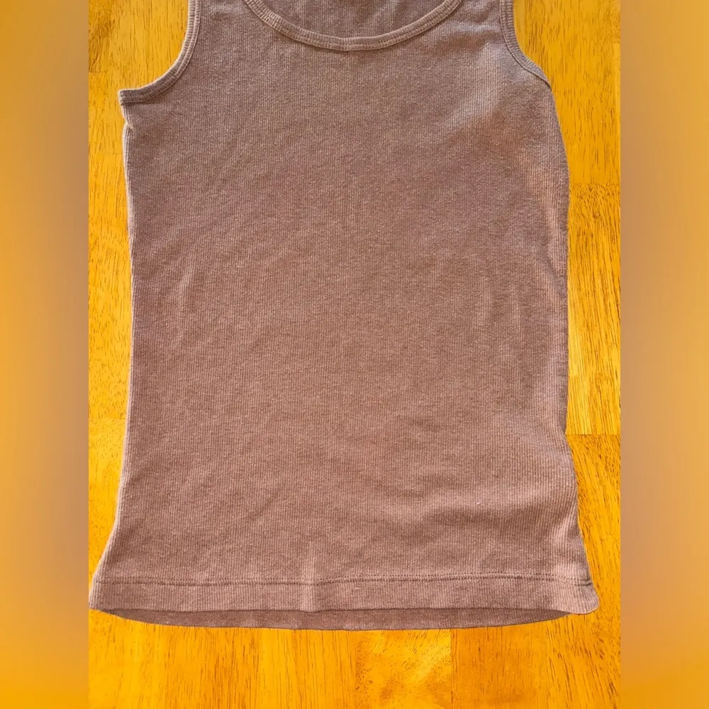 SO Brown Fitted Tank Top - Image 3