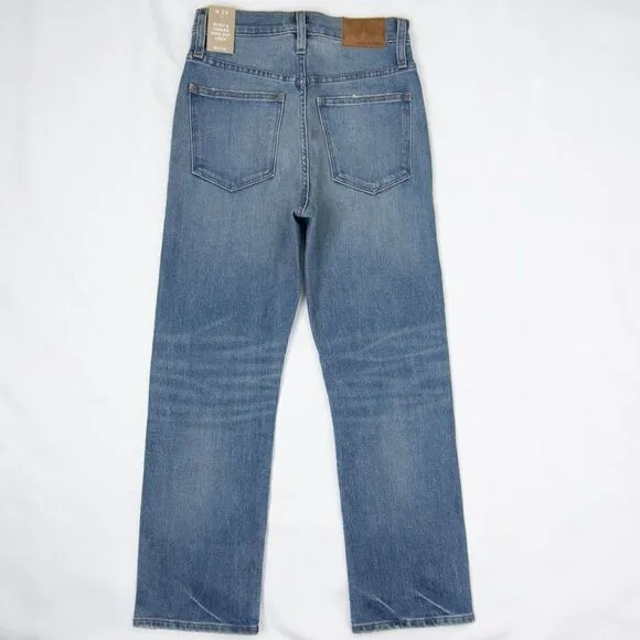 Madewell Rivet & Thread Cali Demi-Boot Jeans in Shetland Wash,  made in USA,‎ 25 - Image 10