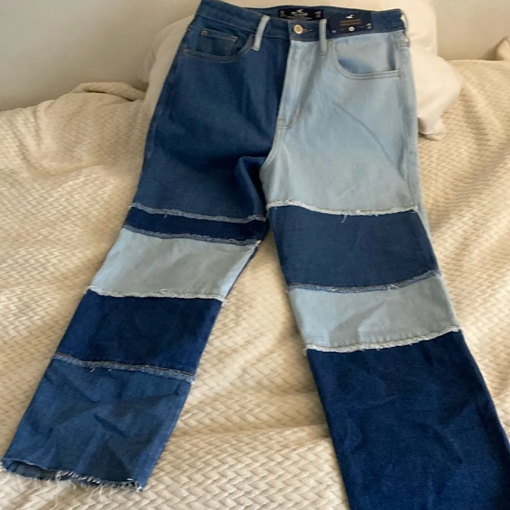 Hollister Patchwork Straight Jean - Image 4
